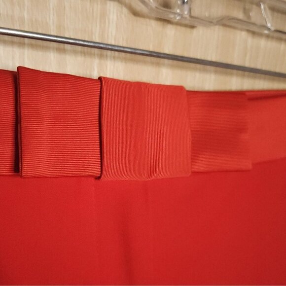 Ann Taylor Red Petite Straight Leg Pants 4P - Picture 5 of 8